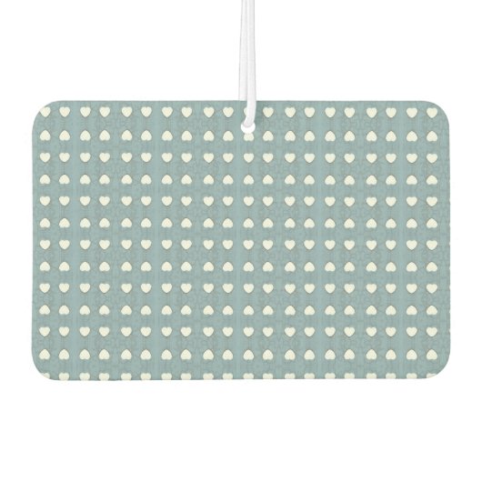 Désodorisant Pour Voiture Coeurs de Marshmallow (Devant)