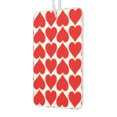 Désodorisant Pour Voiture Coeurs rouges Motif, Romantique, Amour (Gauche)