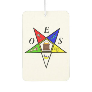 Désodorisant Pour Voiture Commande de maçonnerie OES Eastern Star Sister