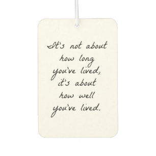 Désodorisant Pour Voiture Comment vous avez bien vécu Air Freshener