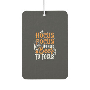Désodorisant Pour Voiture Conception de bière Hocus Pocus Halloween_1