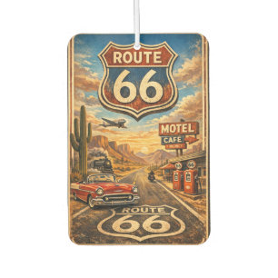 Désodorisant Pour Voiture Conception de bord de route panoramique Americana
