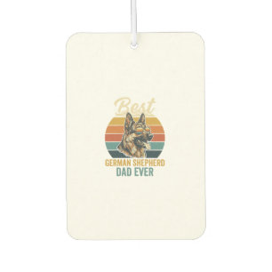 Désodorisant Pour Voiture Conception de chemise de coucher de soleil vintage