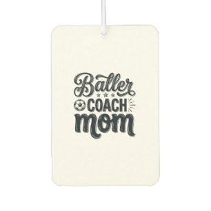 Désodorisant Pour Voiture Conception de chemise de football vintage Baller C