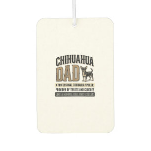 Désodorisant Pour Voiture Conception de chemise pour amateur de chien papa C
