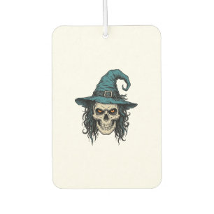 Désodorisant Pour Voiture Conception de chemise vectorielle Halloween crâne