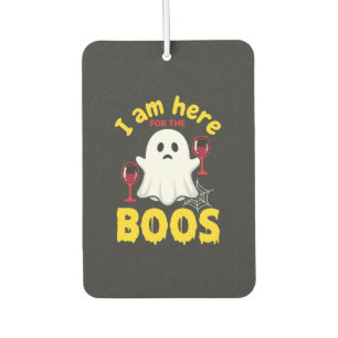 Désodorisant Pour Voiture Conception de fantôme de vin d'Halloween Boos