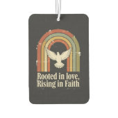 Désodorisant Pour Voiture Conception de la foi rétro-enracinée (Dos)