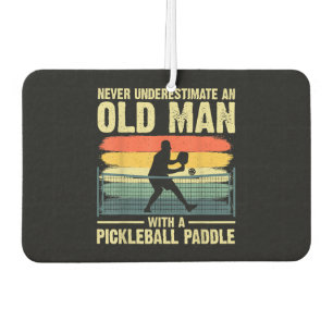 Désodorisant Pour Voiture Conception de Pickleball Cool pour hommes Grand-pè