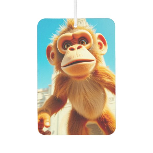 Désodorisant Pour Voiture Conception de singe (Devant)