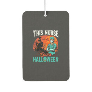 Désodorisant Pour Voiture Conception de soins infirmiers Halloween épouvanta