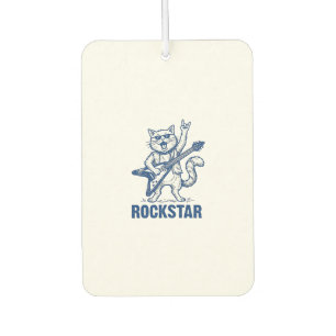 Désodorisant Pour Voiture Conception de t-shirt avec gravure vintage de chat