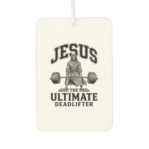 Désodorisant Pour Voiture Conception de t-shirt de gym vintage Jésus Ultimat