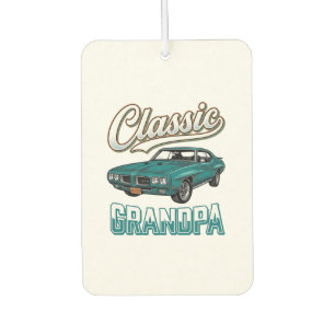 Désodorisant Pour Voiture Conception de T-Shirt de voiture vintage Grand-pèr