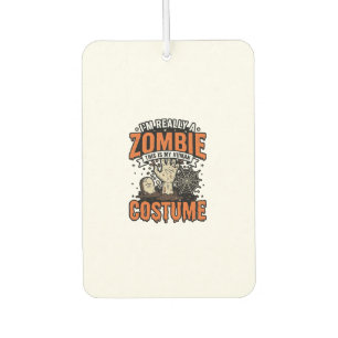 Désodorisant Pour Voiture Conception de T-shirt Halloween Costume Zombie Vin