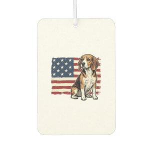 Désodorisant Pour Voiture Conception de T-shirt pour chien de drapeau patrio