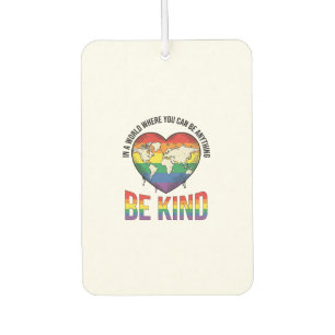 Désodorisant Pour Voiture Conception de T-Shirt Vectoriel Cœur Arc-en-Ciel M