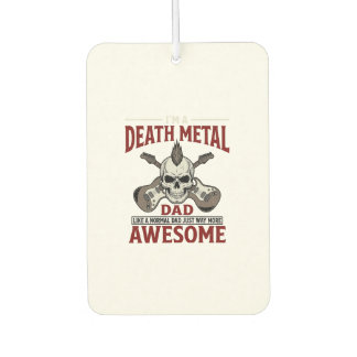 Désodorisant Pour Voiture Conception de t-shirt vintage crâne de papa Death