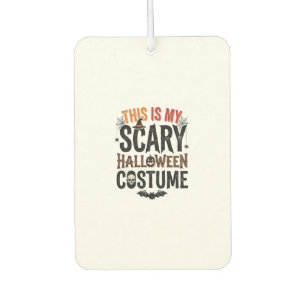 Désodorisant Pour Voiture Conception de T-shirt vintage de costume d'Hallowe