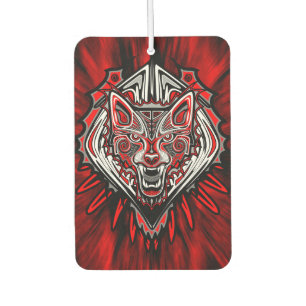 Désodorisant Pour Voiture Conception de totem tribal Haida de loup