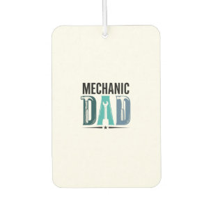 Désodorisant Pour Voiture Conception de typographie d'outil vintage Papa méc