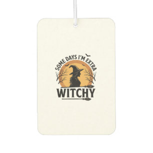Désodorisant Pour Voiture Conception de vecteur de citation Halloween vintag