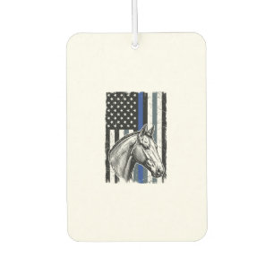 Désodorisant Pour Voiture Conception de vecteur de drapeau de cheval de lign