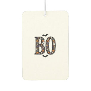 Désodorisant Pour Voiture Conception de vecteur de gribouillis Boo Halloween