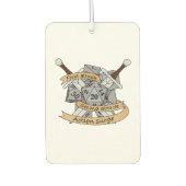 Désodorisant Pour Voiture Conception des dés de combat (Devant)