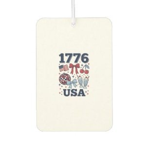 Désodorisant Pour Voiture Conception vectorielle coquette patriotique USA 17