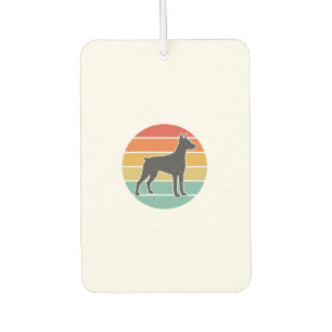 Désodorisant Pour Voiture Conception vectorielle de silhouette de chien au c