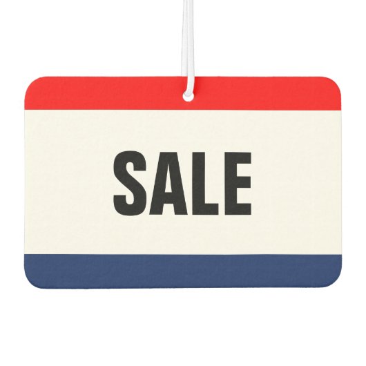 Désodorisant Pour Voiture Concessionnaire automobile Promotion de vente pers (Devant)