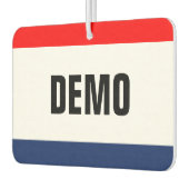 Désodorisant Pour Voiture Concessionnaire automobile Promotion DEMO personna (Gauche)