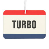 Désodorisant Pour Voiture Concessionnaire automobile Turbo Promotion personn (Dos)