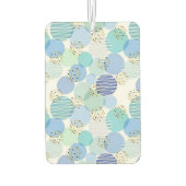 Désodorisant Pour Voiture Confetti bleu (Dos)