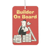 Désodorisant Pour Voiture Constructeur à bord Van Builder (Devant)