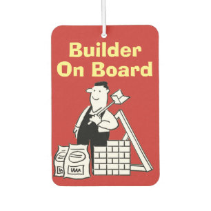 Désodorisant Pour Voiture Constructeur à bord Van Builder