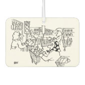 Désodorisant Pour Voiture Contrôle de la circulation feux de circulation dan (Devant)