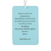 Désodorisant Pour Voiture Coptic Cross (Dos)