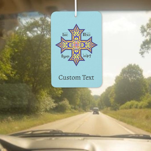 Désodorisant Pour Voiture Coptic Cross