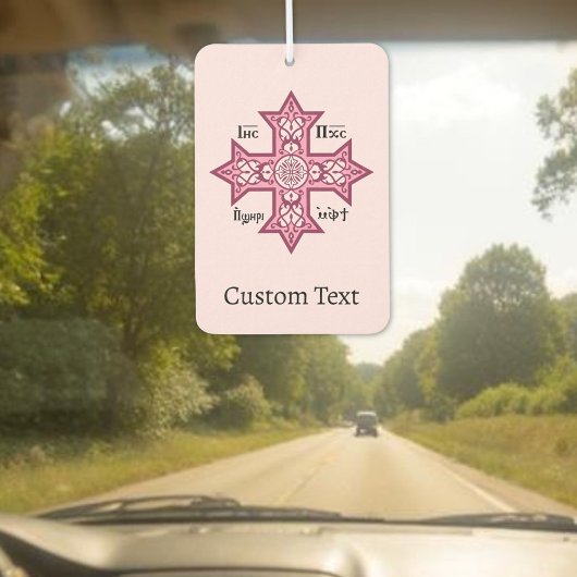 Désodorisant Pour Voiture Coptic Cross