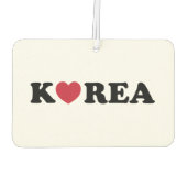 Désodorisant Pour Voiture Corée amour coeur (Dos)