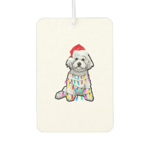 Désodorisant Pour Voiture Correspondance Pyjama T Chemise Bichon Frise Chien