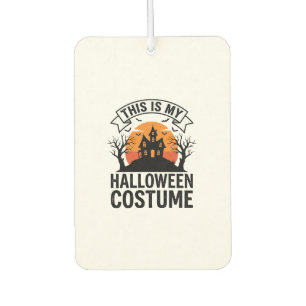 Désodorisant Pour Voiture Costume drôle d'Halloween Maison hantée Vintage Sh