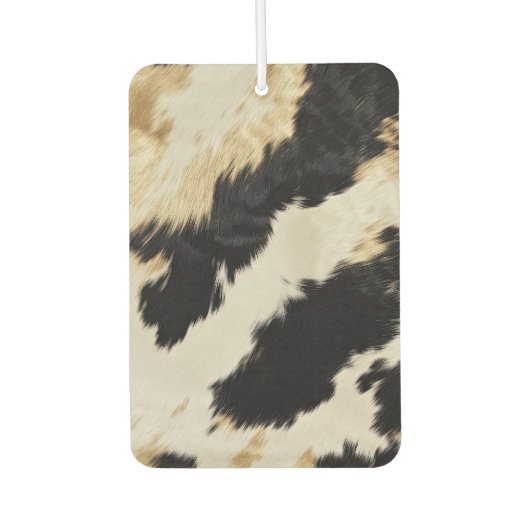 Désodorisant Pour Voiture Cosy Black Cream Gold Southwest Cowhide (Devant)