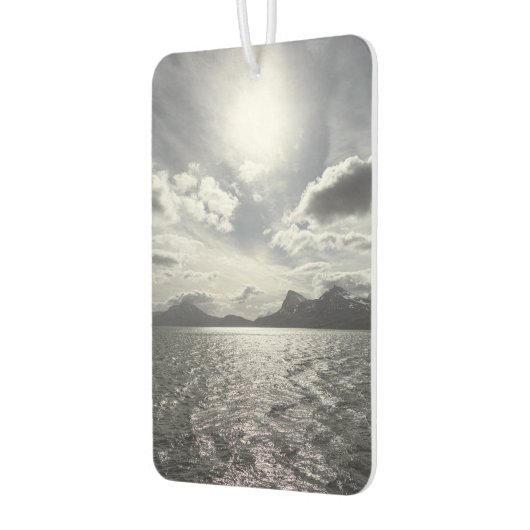 Désodorisant Pour Voiture Côte de Norvège Paysage photo (Gauche)