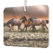 Désodorisant Pour Voiture Coucher de soleil et Surf des chevaux (Gauche)