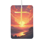 Désodorisant Pour Voiture Coucher de soleil /Foi (Devant)