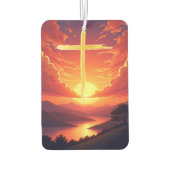 Désodorisant Pour Voiture Coucher de soleil /Foi (Dos)