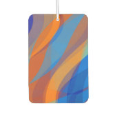 Désodorisant Pour Voiture Couleurs ondulées (Devant)